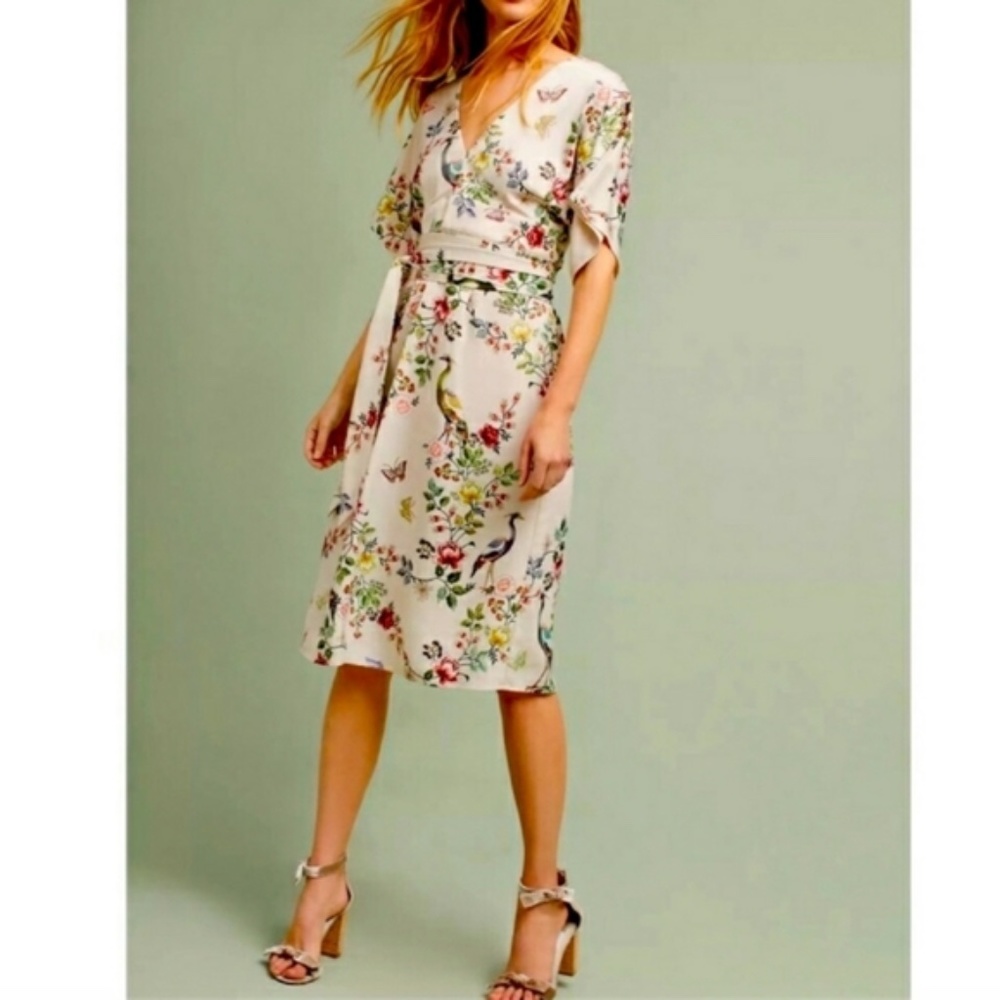 Anthropologie dRA Los Angeles  Avian Kimono Dress
